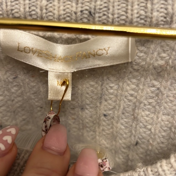 Loveshackfancy Robinson Cropped Cardigan - Picture 4 of 7